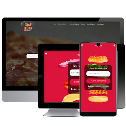 Dial Your Meal — restaurant delivery app and website